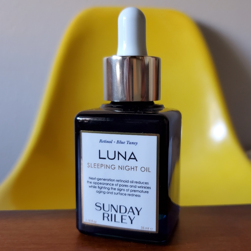 NWOB Sunday Riley Luna Sleeping Night Oil Full